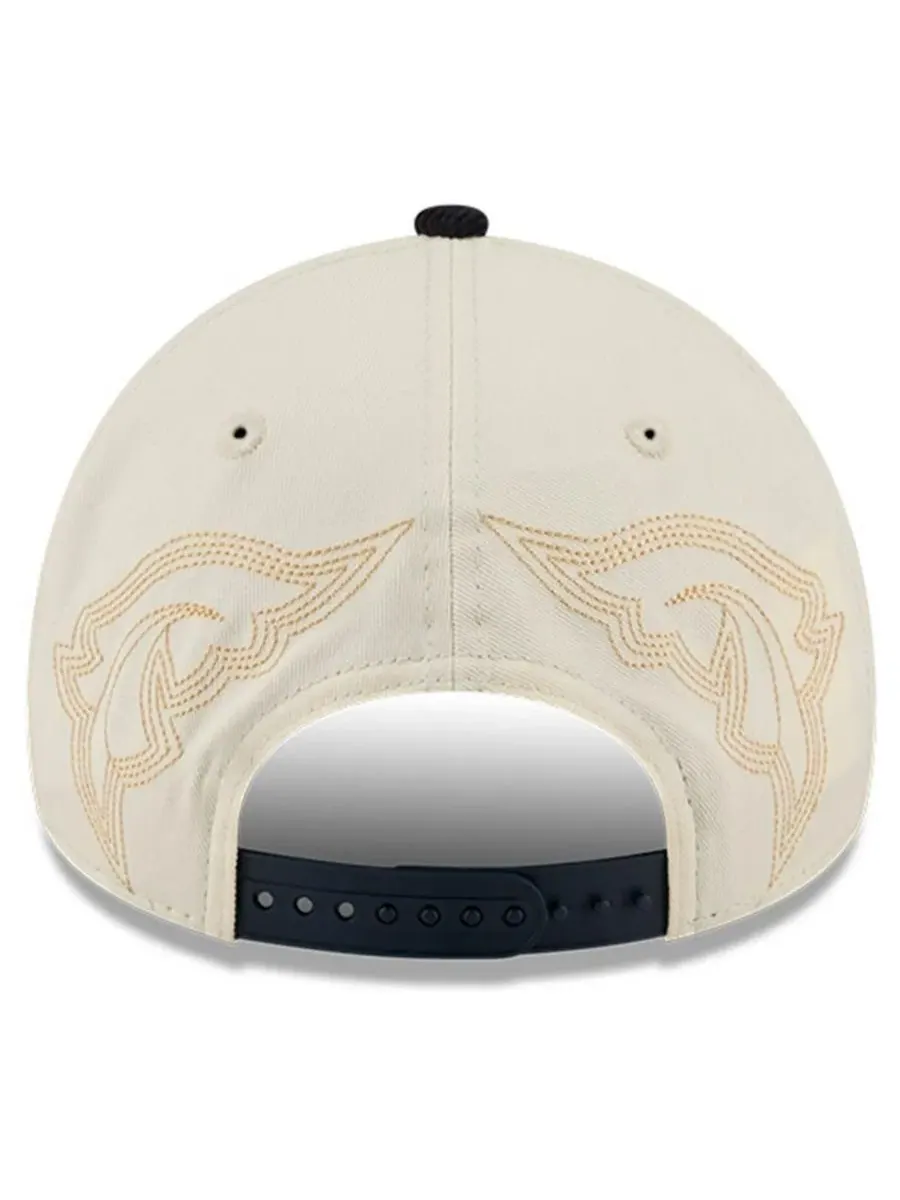 Кепка с вышивкой Minnesota Twins Western Stitch 9FORTY A-Frame New Era — изображение 4 из 5, серый