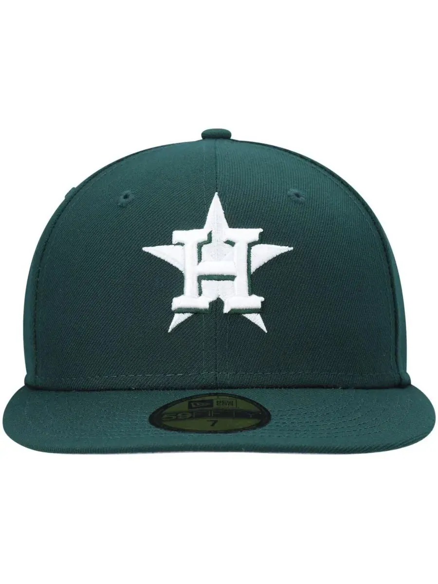Кепка с вышивкой Houston Astros New Era — изображение 4 из 4, зеленый