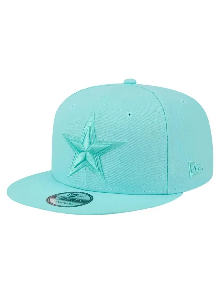 Кепка-снапбек с вышитым логотипом Dallas Cowboys New Era — изображение 1 из 5, бирюзовый