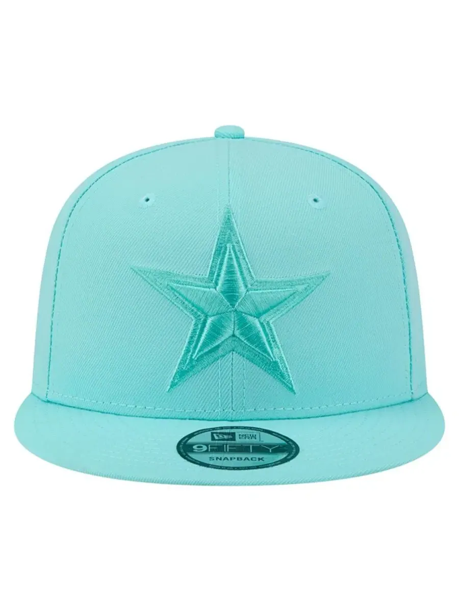 Кепка-снапбек с вышитым логотипом Dallas Cowboys New Era — изображение 2 из 5, бирюзовый