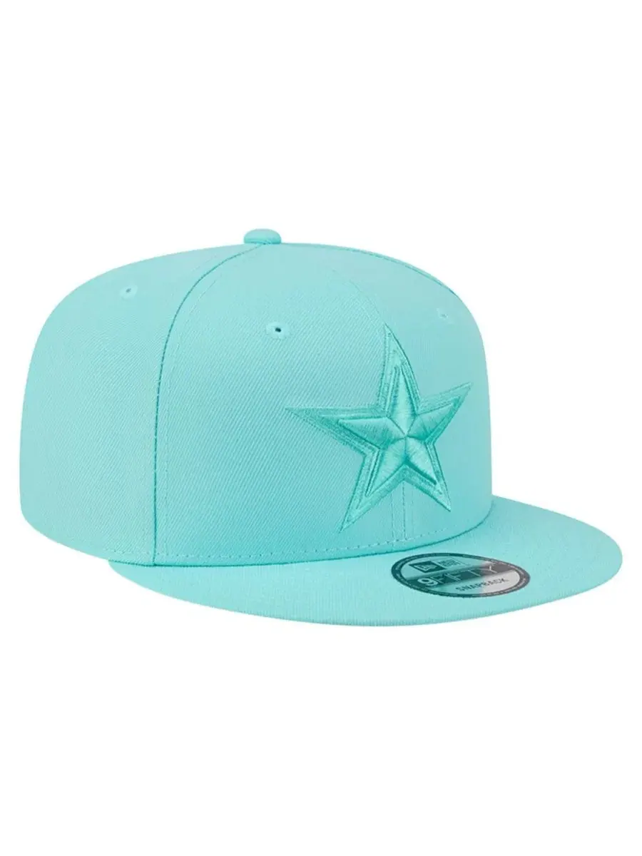 Кепка-снапбек с вышитым логотипом Dallas Cowboys New Era — изображение 3 из 5, бирюзовый