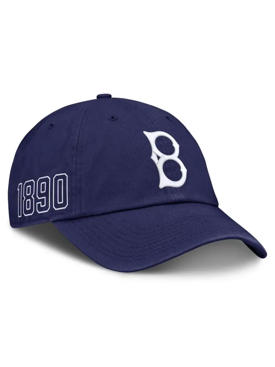 Бейсболка мужская с ретро-логотипом Brooklyn Dodgers, Cooperstown Club Nike — изображение 1 из 4, королевский