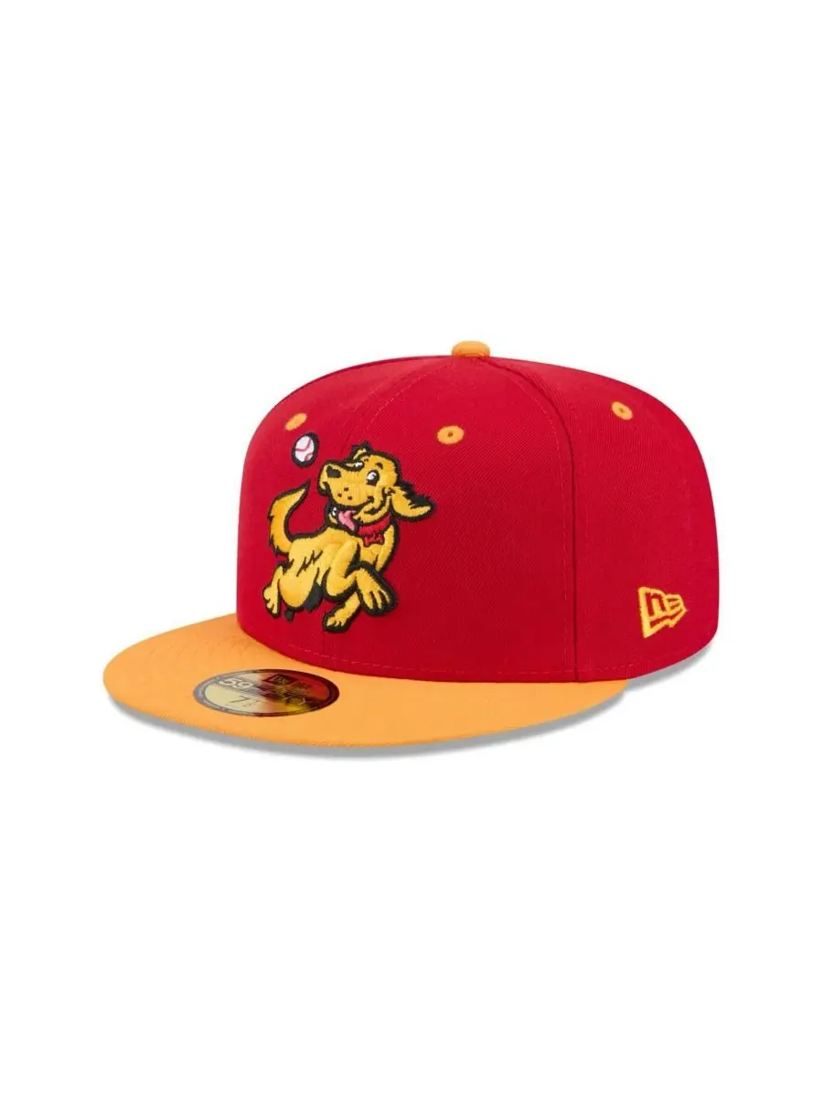 New Era Мужская красная кепка Hudson Valley Renegades Theme Nights 59FIFTY — изображение 1 из 4, красный