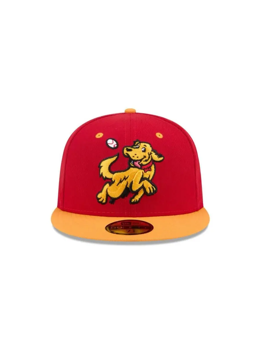 New Era Мужская красная кепка Hudson Valley Renegades Theme Nights 59FIFTY — изображение 2 из 4, красный