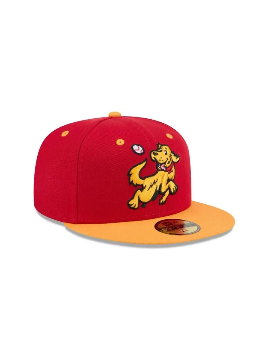 New Era Мужская красная кепка Hudson Valley Renegades Theme Nights 59FIFTY — изображение 3 из 4, красный