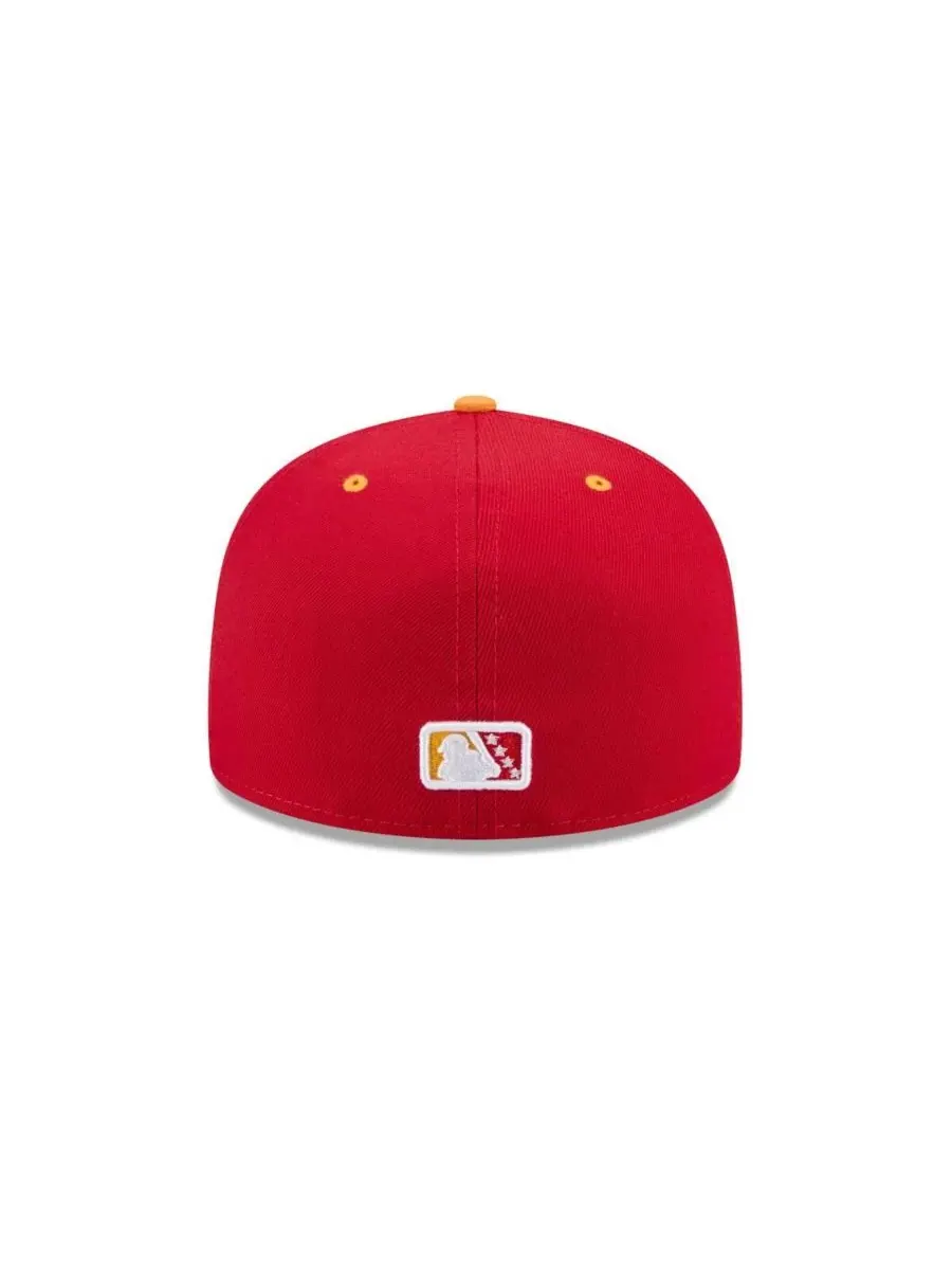 New Era Мужская красная кепка Hudson Valley Renegades Theme Nights 59FIFTY — изображение 4 из 4, красный