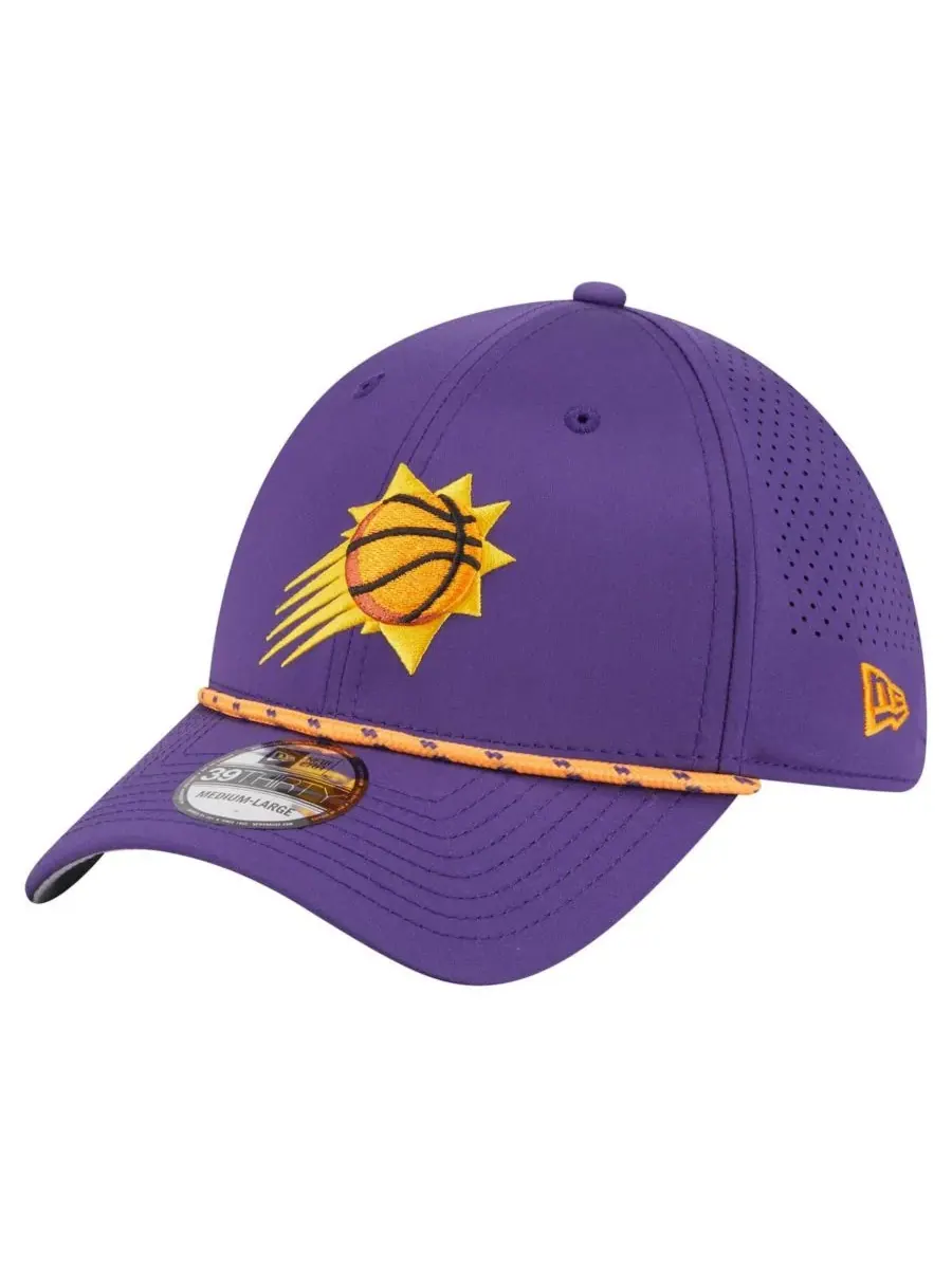 New Era Мужская фиолетовая кепка Phoenix Suns Featherweight Poly Rope Flex 39Thirty — изображение 1 из 5, фиолетовый