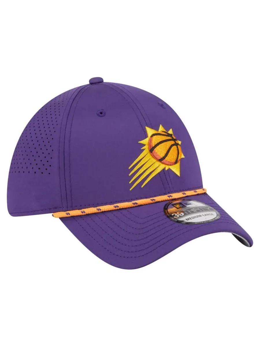 New Era Мужская фиолетовая кепка Phoenix Suns Featherweight Poly Rope Flex 39Thirty — изображение 3 из 5, фиолетовый