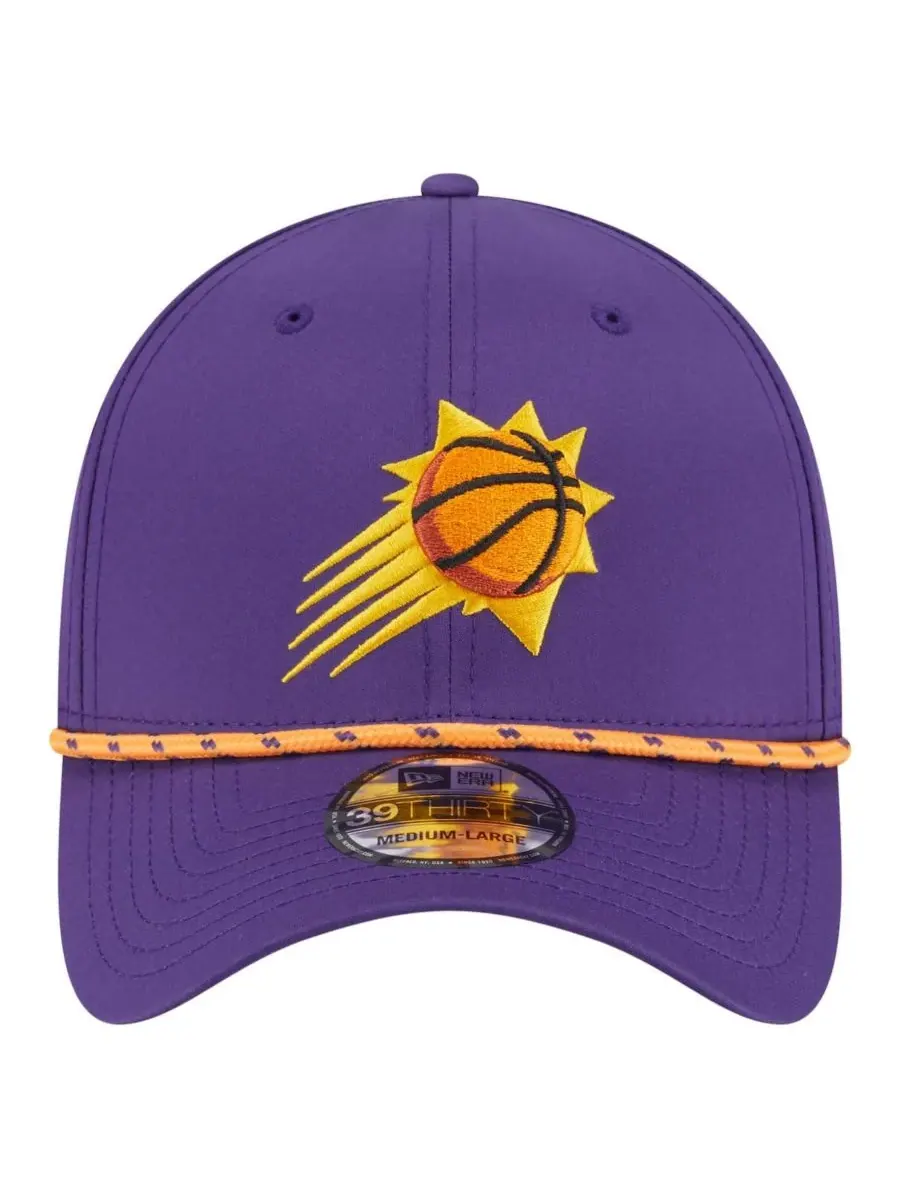 New Era Мужская фиолетовая кепка Phoenix Suns Featherweight Poly Rope Flex 39Thirty — изображение 5 из 5, фиолетовый