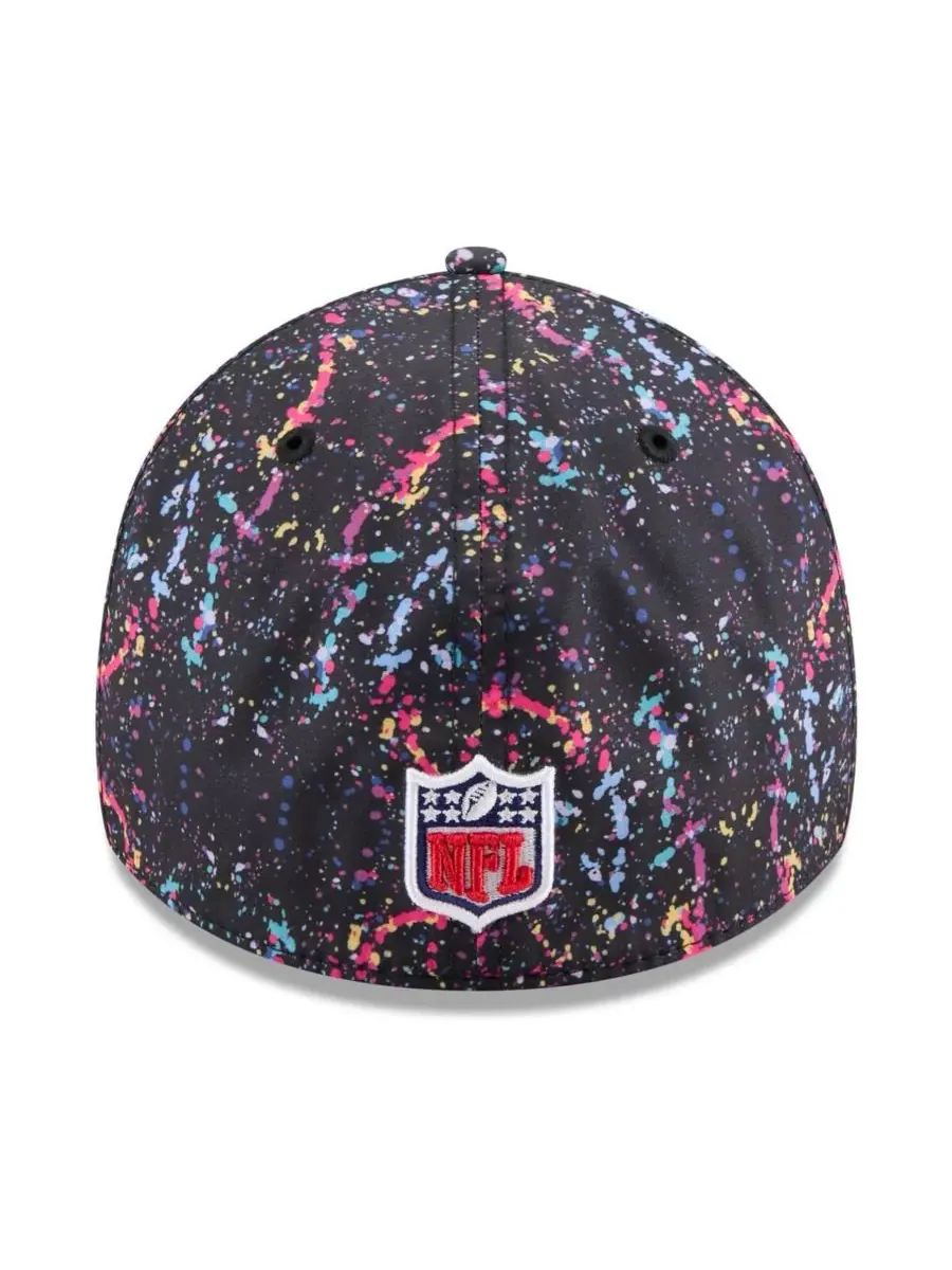 New Era Мужская черная кепка Miami Dolphins 2025 NFL Crucial Catch 39THIRTY Flex Hat — изображение 3 из 4, черный