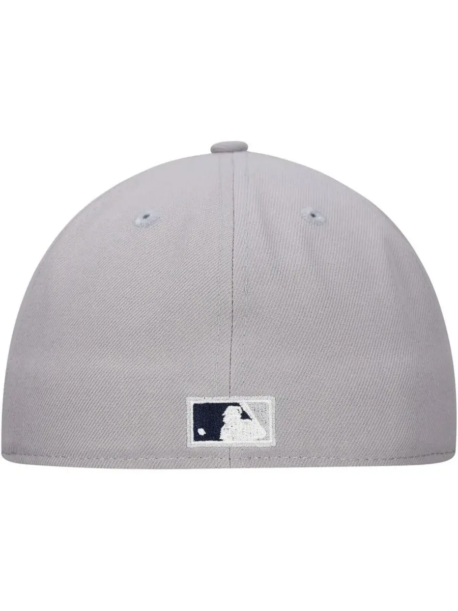 New Era Мужская серая бейсболка New York Yankees Duo Logo 2.0 59FIFTY — изображение 2 из 5, серый