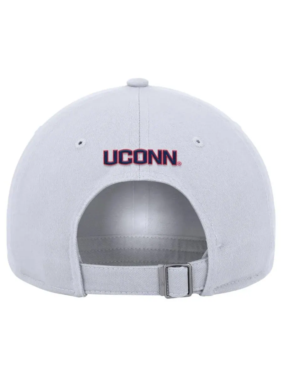 Nike Мужская белая регулируемая кепка UConn Huskies, посвященная 11-кратным чемпионам NCAA — изображение 2 из 2, белый