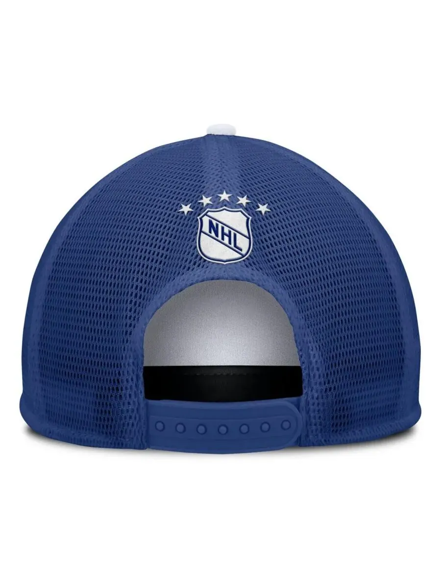Fanatics Мужская бело-синяя кепка Toronto Maple Leafs из коллекции Decades с застежкой-регулятором — изображение 4 из 4