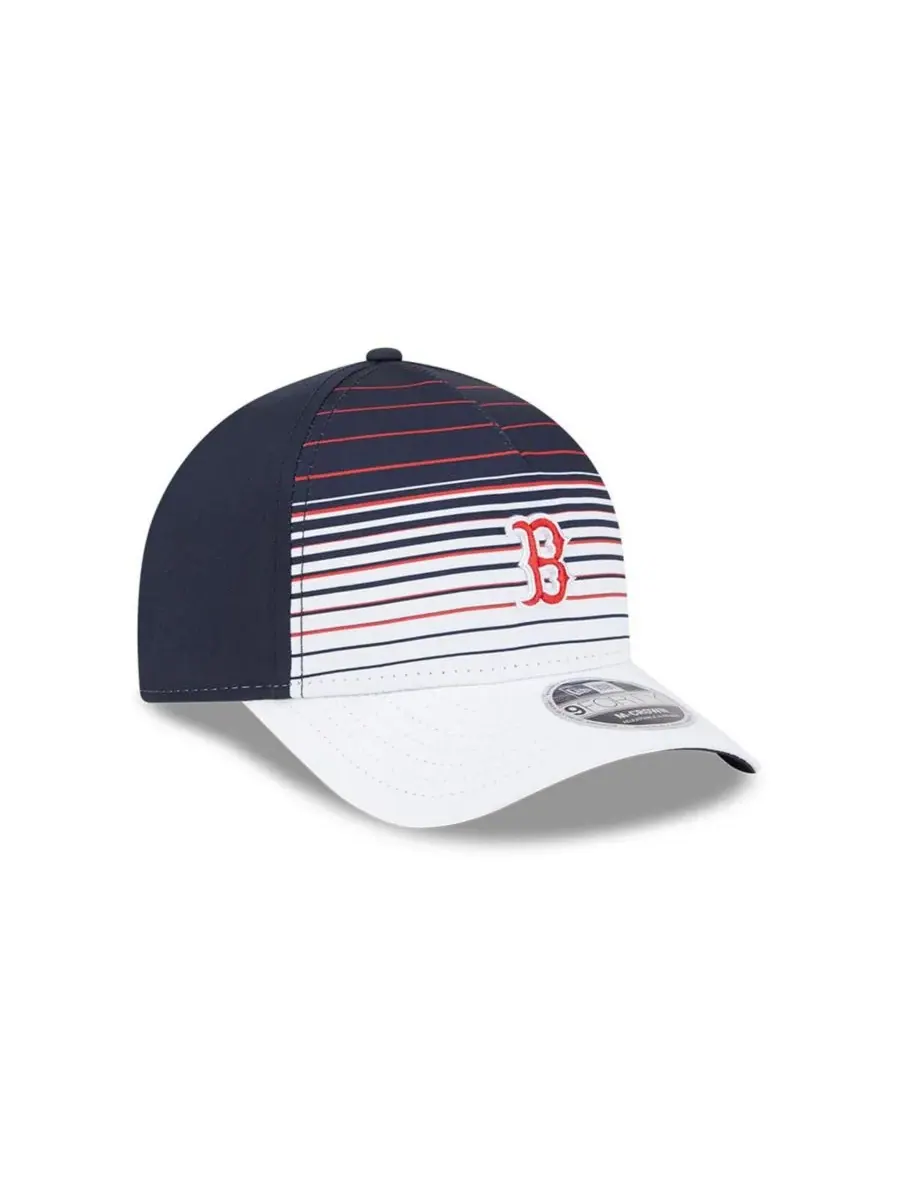New Era Мужская темно-синяя бейсболка Boston Red Sox Gradient 9FORTY с регулируемой высотой и — изображение 1 из 3
