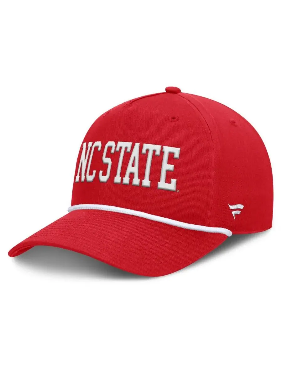 Fanatics Мужская красная регулируемая кепка с символикой команды NC State Wolfpack, символикой — изображение 1 из 4, красный