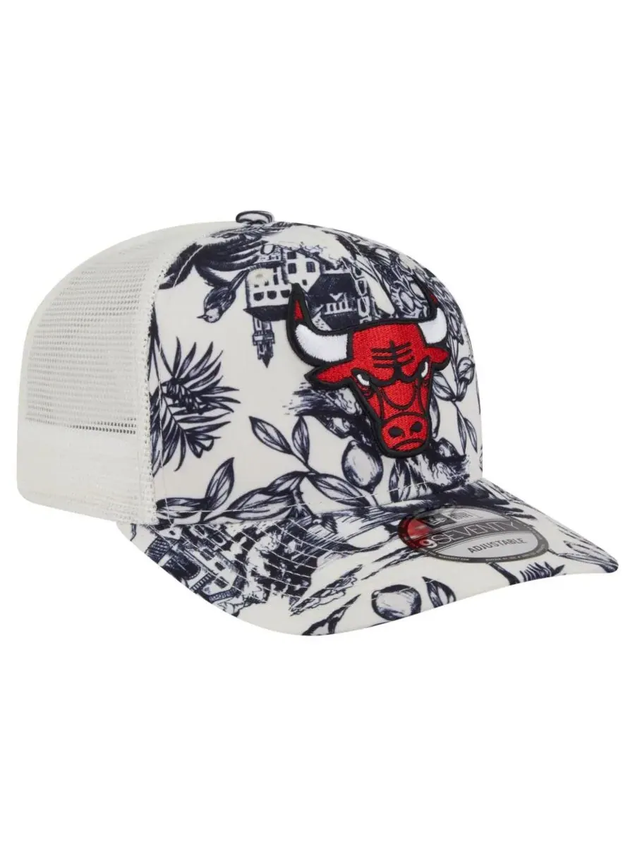 New Era Мужская белая регулируемая кепка Chicago Bulls Lemon Tree 9SEVENTY — изображение 3 из 4, белый