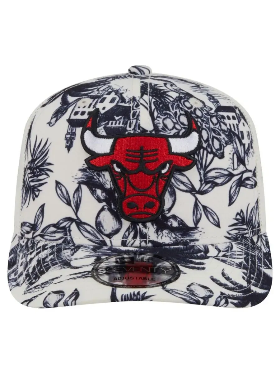 New Era Мужская белая регулируемая кепка Chicago Bulls Lemon Tree 9SEVENTY — изображение 4 из 4, белый