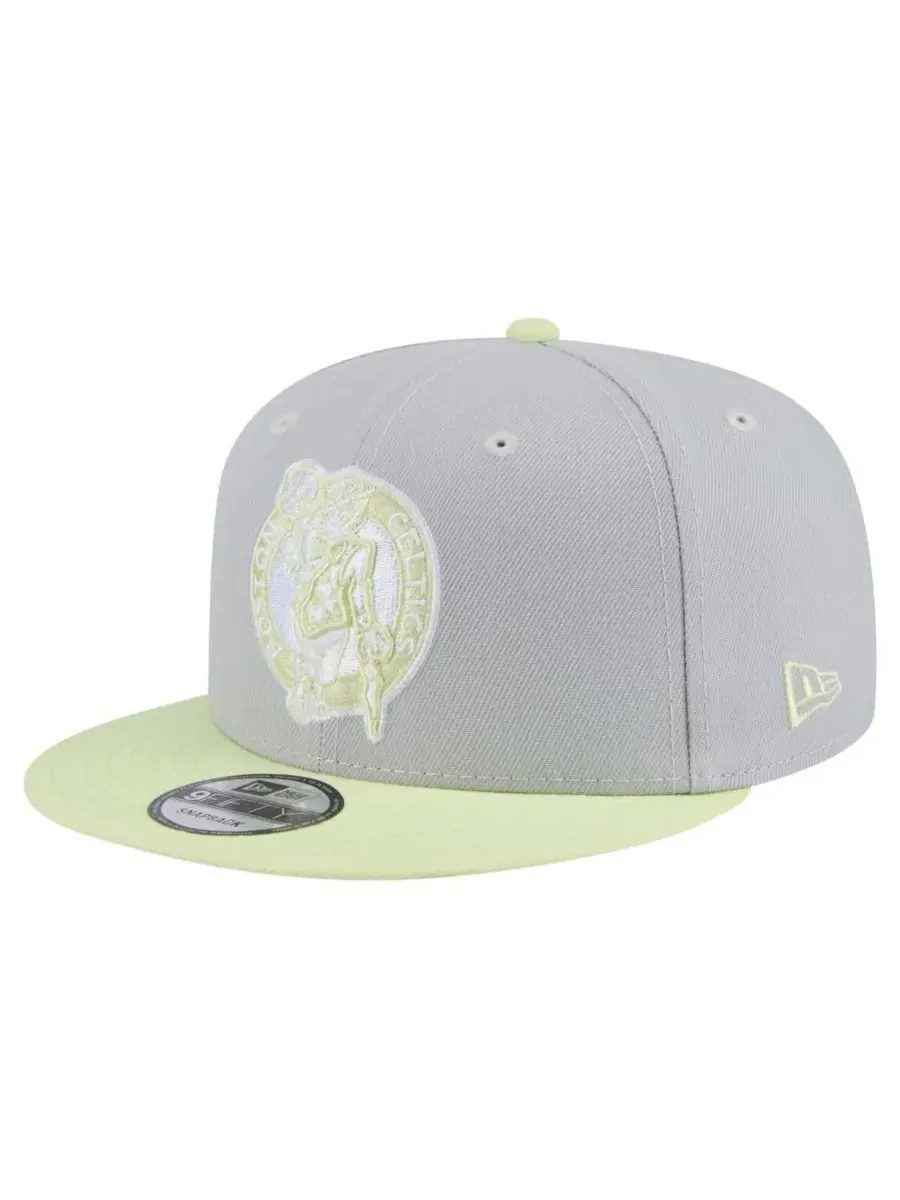 New Era Мужская двухцветная кепка Boston Celtics Color Pack 9FIFTY с регулируемой застежкой — изображение 1 из 5