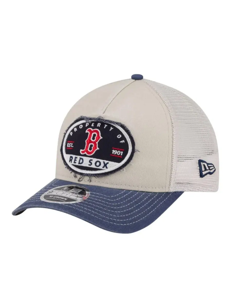 Кепка-тракер New Era Boston Red Sox Frayed M-Crown A-Frame 9FORTY — изображение 1 из 5