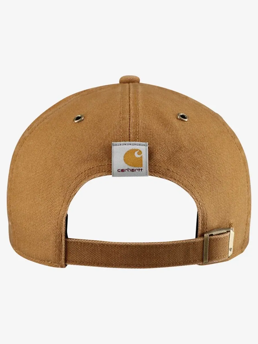 Бейсболка с вышивкой New York Islanders, Carhartt x '47 — изображение 4 из 4, коричневый