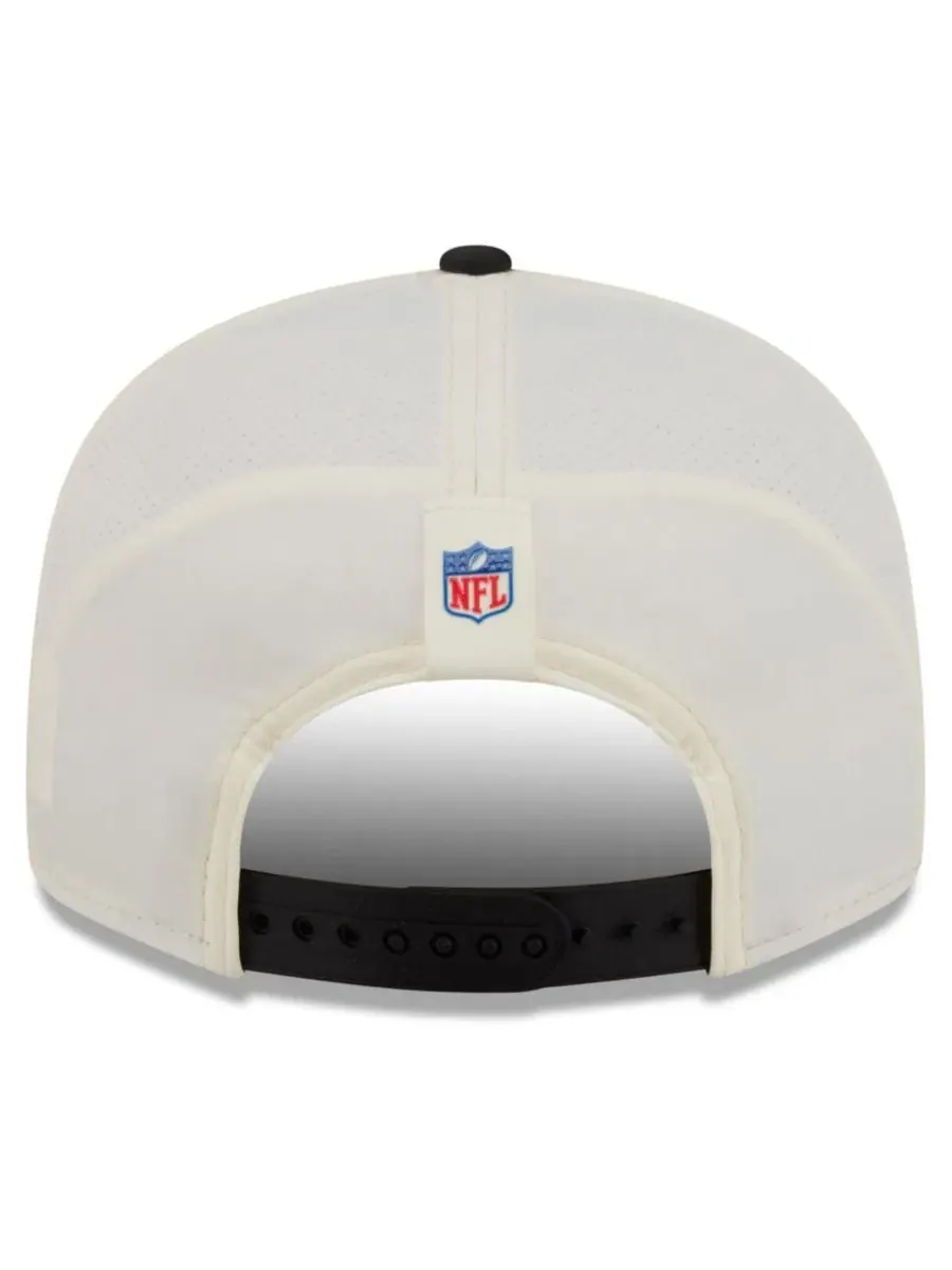 Кепка-снапбек Pittsburgh Steelers 2026 Training Camp 9FIFTY New Era — изображение 4 из 5, кремовый черный
