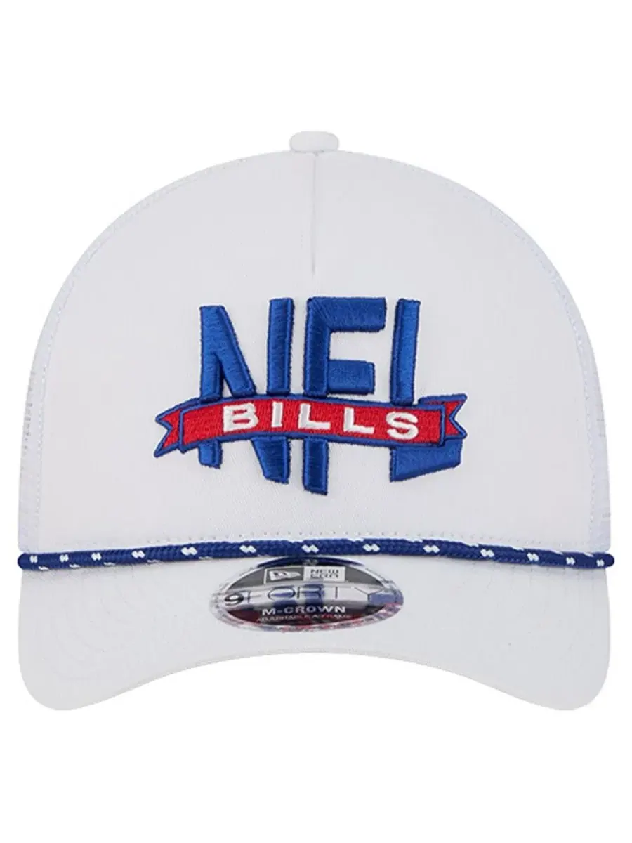 Кепка-тракер с вышивкой Buffalo Bills New Era — изображение 2 из 5, белый
