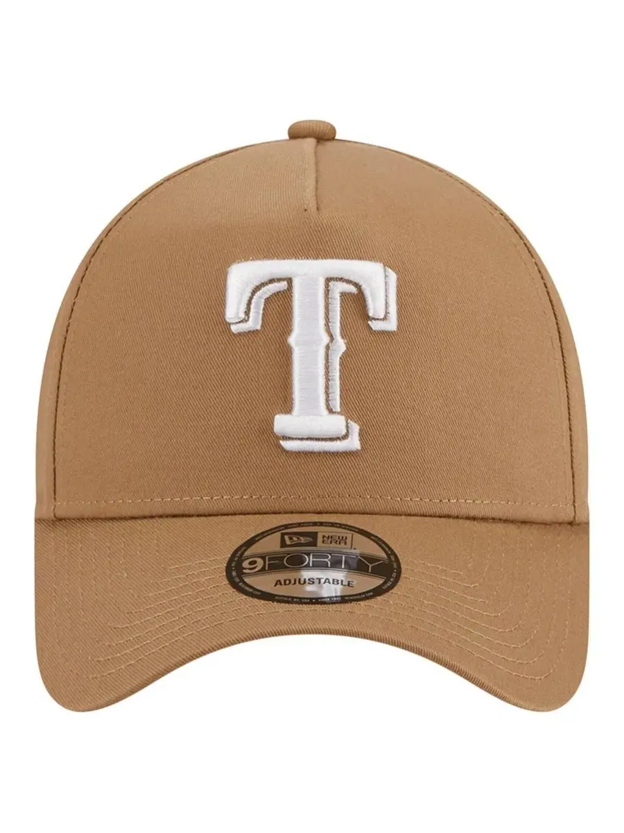 Кепка New Era Texas Rangers A-Frame 9FORTY — изображение 4 из 4, хаки