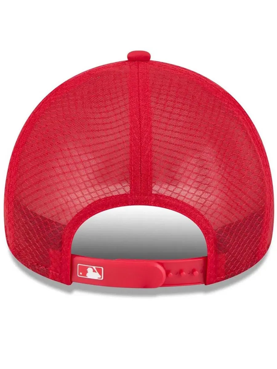 Бейсболка New Era 9FORTY APEX с вышитым логотипом Cincinnati Reds — изображение 2 из 4, красный
