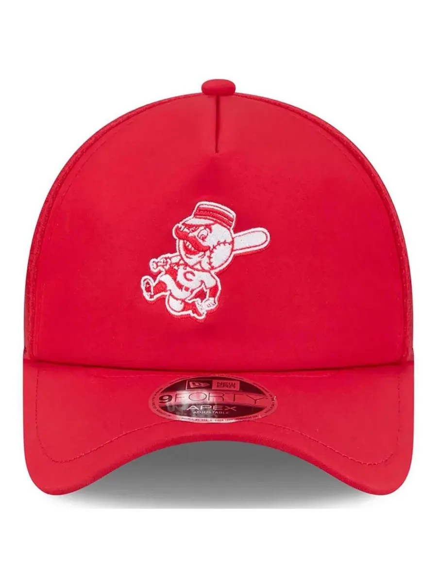 Бейсболка New Era 9FORTY APEX с вышитым логотипом Cincinnati Reds — изображение 4 из 4, красный