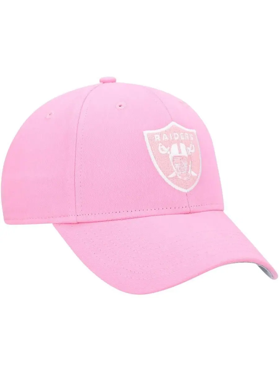 Кепка с вышивкой Las Vegas Raiders Rose MVP '47 Brand — изображение 3 из 4, розовый