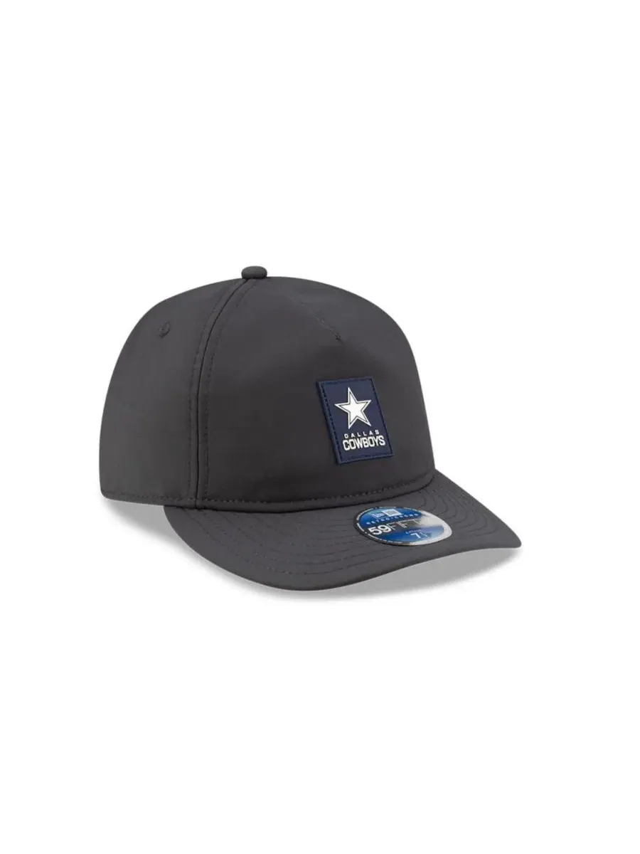 Кепка Dallas Cowboys 2025 Sideline Cold Weather Retro Crown 59FIFTY New Era — изображение 4 из 5, темно-серый