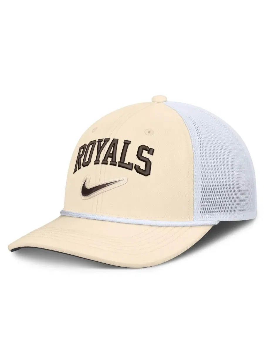 Бейсболка Nike Rise Dri-FIT Trucker Adjustable Hat — изображение 1 из 4, натуральный белый