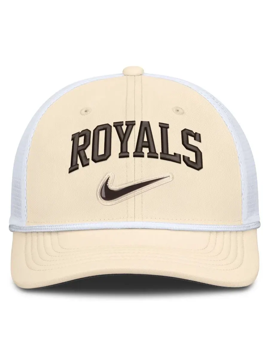 Бейсболка Nike Rise Dri-FIT Trucker Adjustable Hat — изображение 2 из 4, натуральный белый