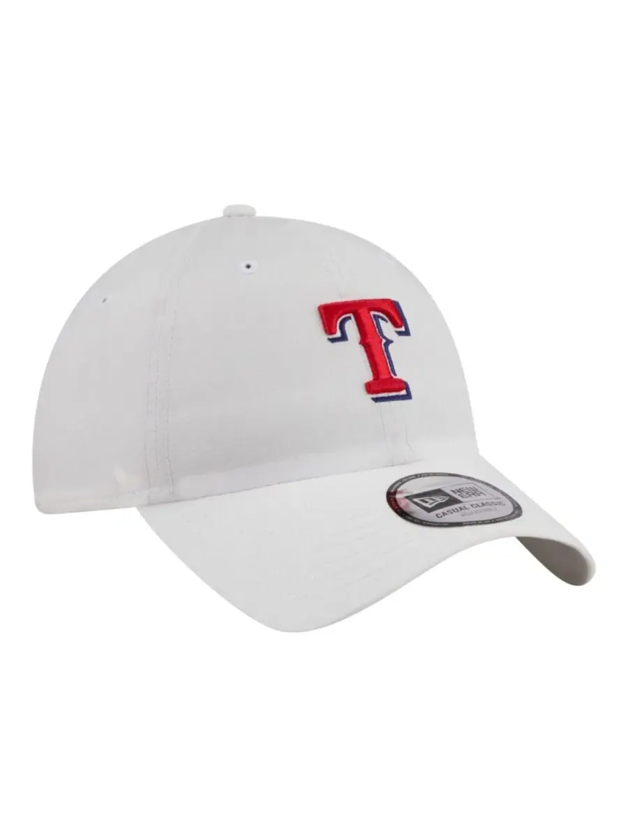 Кепка с вышитым логотипом Texas Rangers New Era — изображение 3 из 7, белый