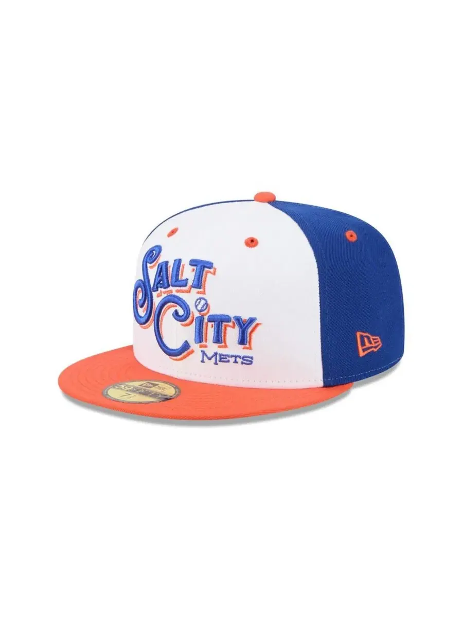 Кепка с высокой тульей, с вышитым логотипом, Syracuse Mets Theme Nights New Era — изображение 1 из 4, белый