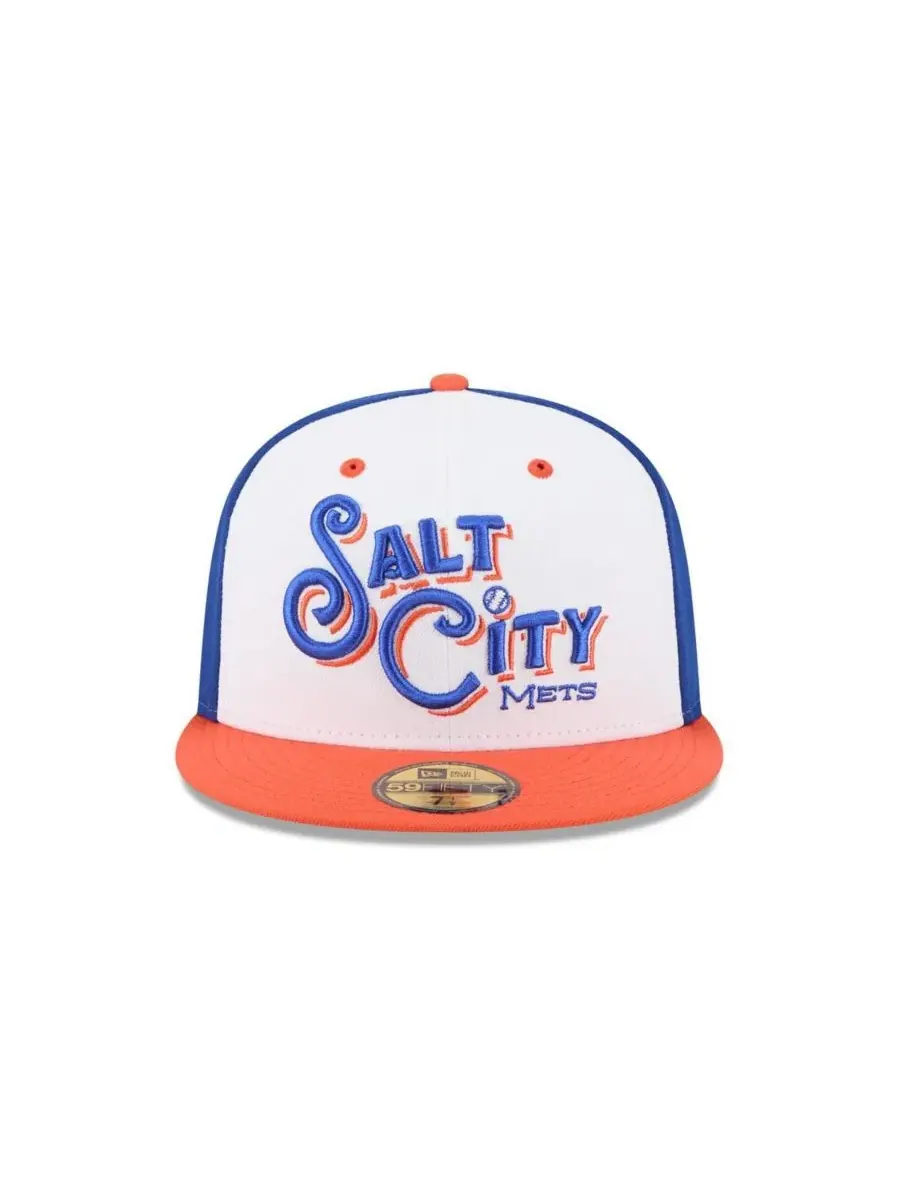 Кепка с высокой тульей, с вышитым логотипом, Syracuse Mets Theme Nights New Era — изображение 2 из 4, белый