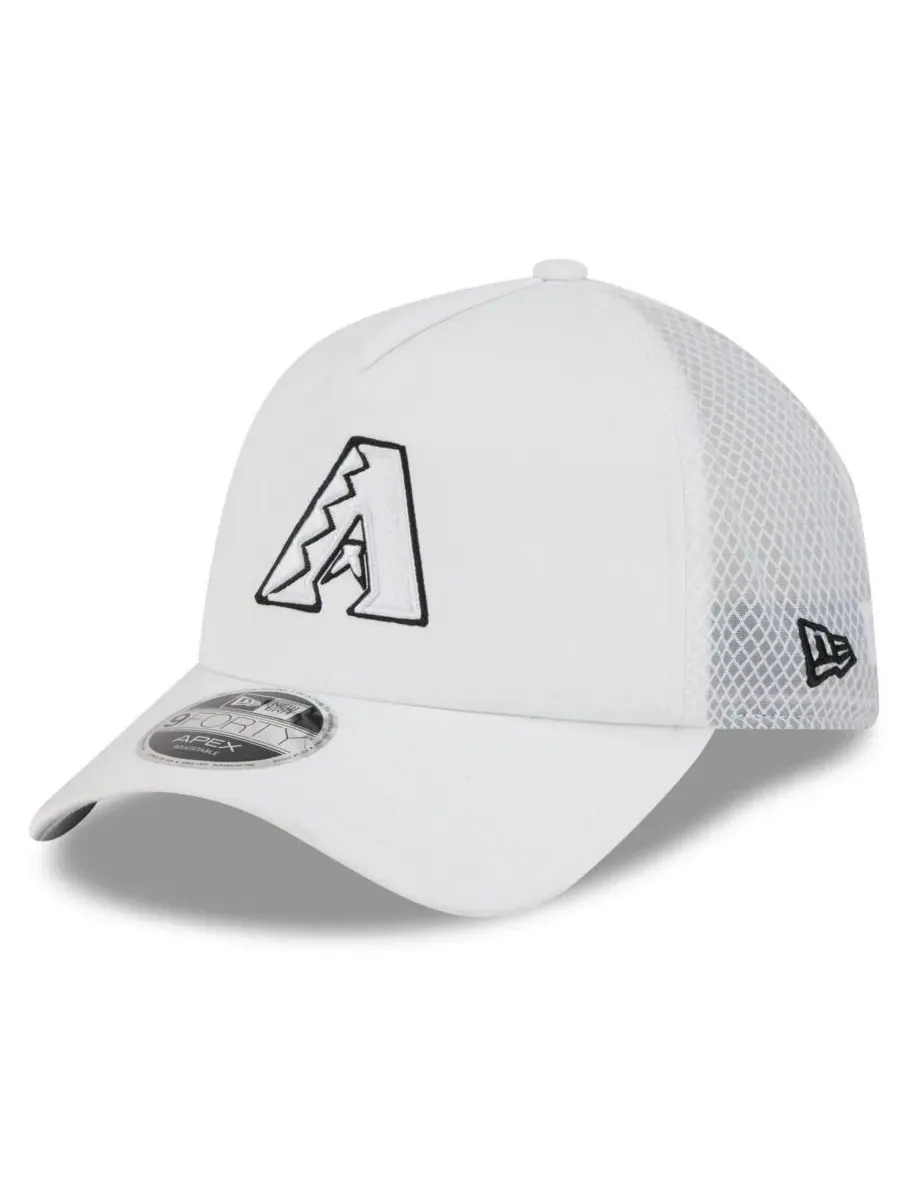 Бейсболка с вышитым логотипом Arizona Diamondbacks New Era — изображение 1 из 4, белый