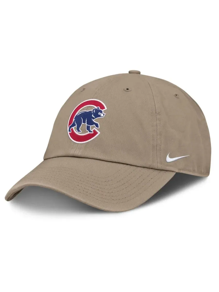 Бейсболка Chicago Cubs Celebrating America's 250th Club Adjustable Hat Nike — изображение 3 из 4, хаки