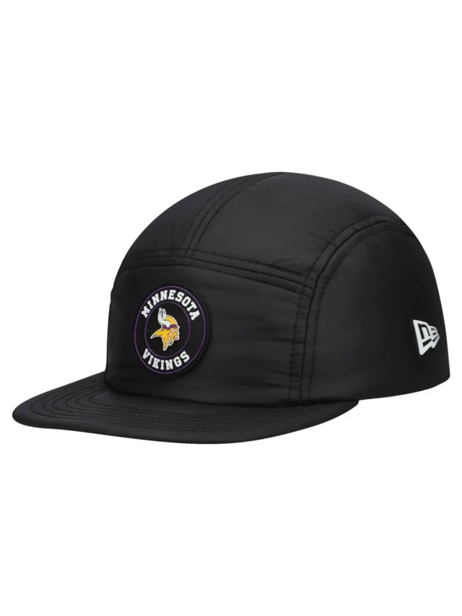 Кепка-кемпер с принтом Minnesota Vikings New Era — изображение 1 из 5, черный