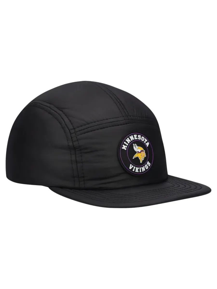 Кепка-кемпер с принтом Minnesota Vikings New Era — изображение 3 из 5, черный