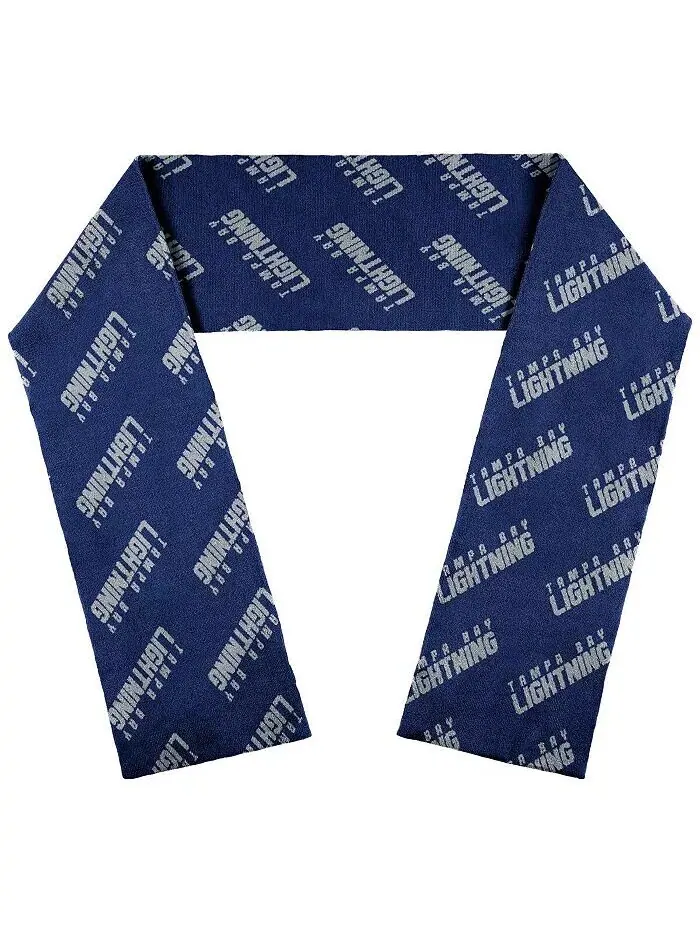 Женский шарф Tampa Bay Lightning Team с надписью Wear By Erin Andrews — изображение 1 из 1, темно-синий