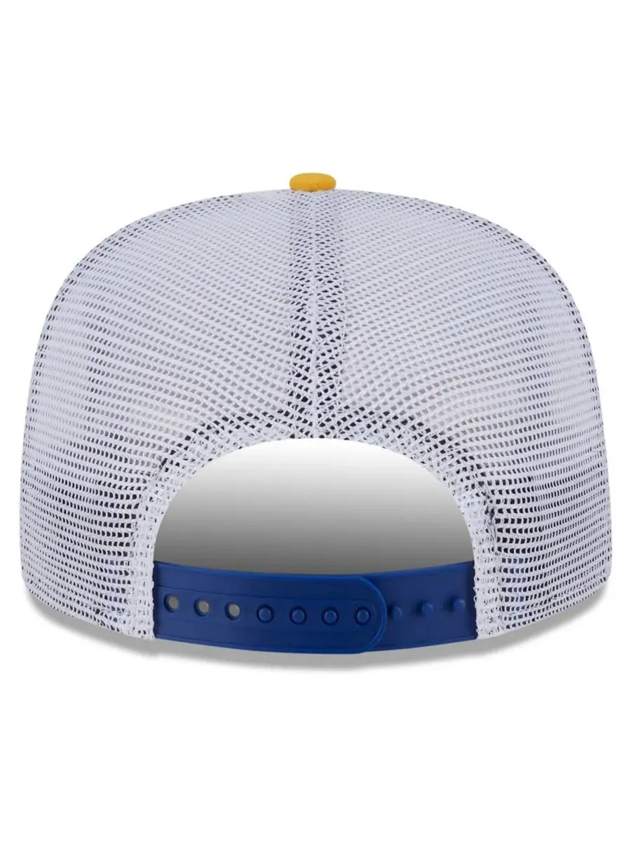New Era Мужская синяя бейсболка Chase Elliott Golfer Tie-Dye Snapback — изображение 4 из 5, синий