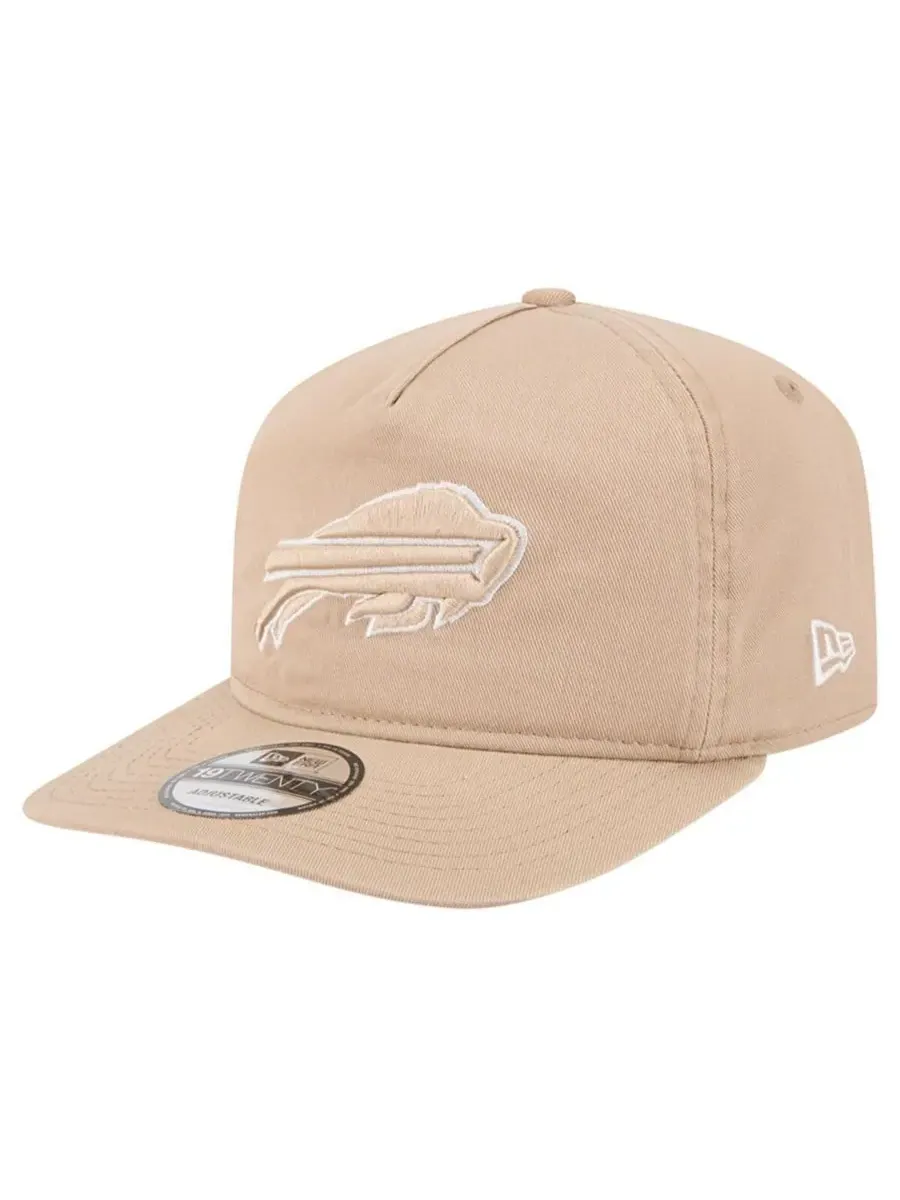 New Era Мужская регулируемая кепка Buffalo Bills 19TWENTY бежевого цвета — изображение 1 из 4, бежевый