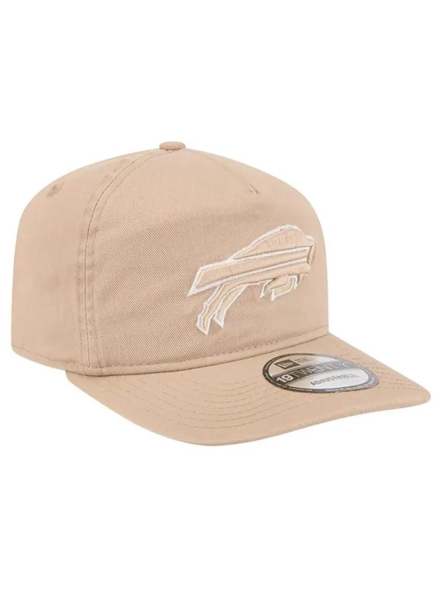 New Era Мужская регулируемая кепка Buffalo Bills 19TWENTY бежевого цвета — изображение 3 из 4, бежевый