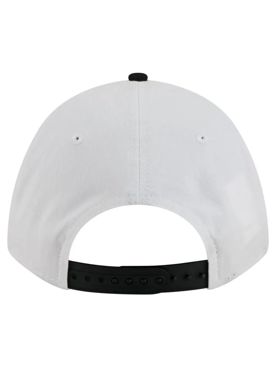 New Era Мужская бело-черная кепка Appalachian State Mountaineers Arch Two-Tone Rope 9FORTY A-Frame — изображение 4 из 5