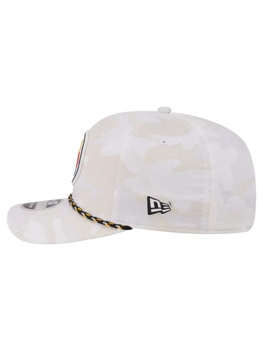Кепка Pittsburgh Steelers Camo Rope 9SEVENTY New Era — изображение 6 из 7, белый
