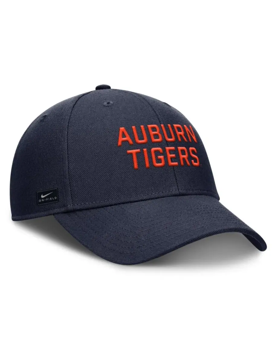 Кепка Nike Auburn Tigers Sideline Rise Practice — изображение 3 из 4, темно-синий