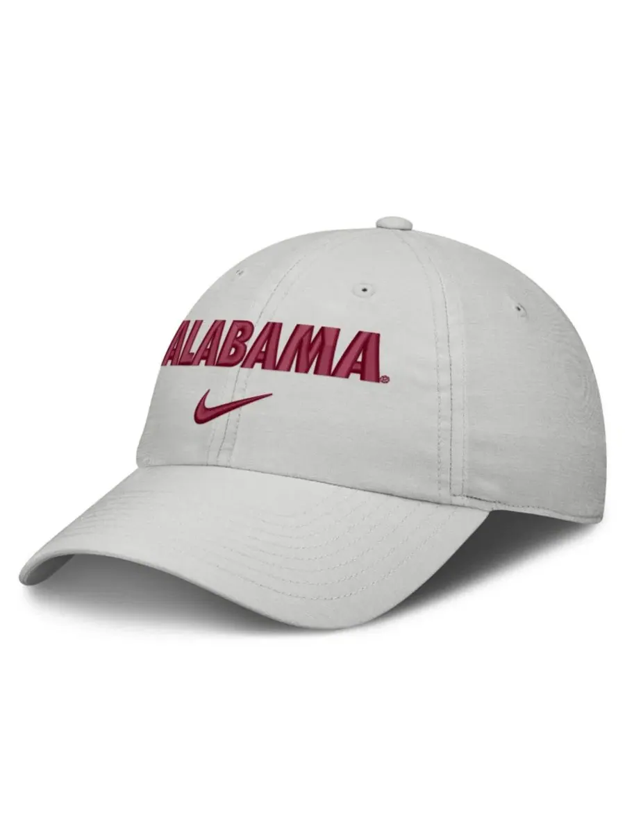 Кепка Nike с вышивкой Alabama Crimson Tide, серая — изображение 1 из 4, серый