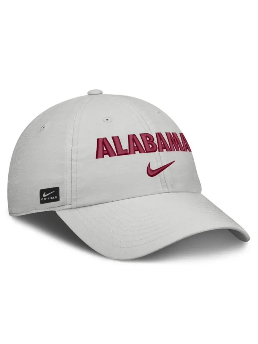 Кепка Nike с вышивкой Alabama Crimson Tide, серая — изображение 3 из 4, серый