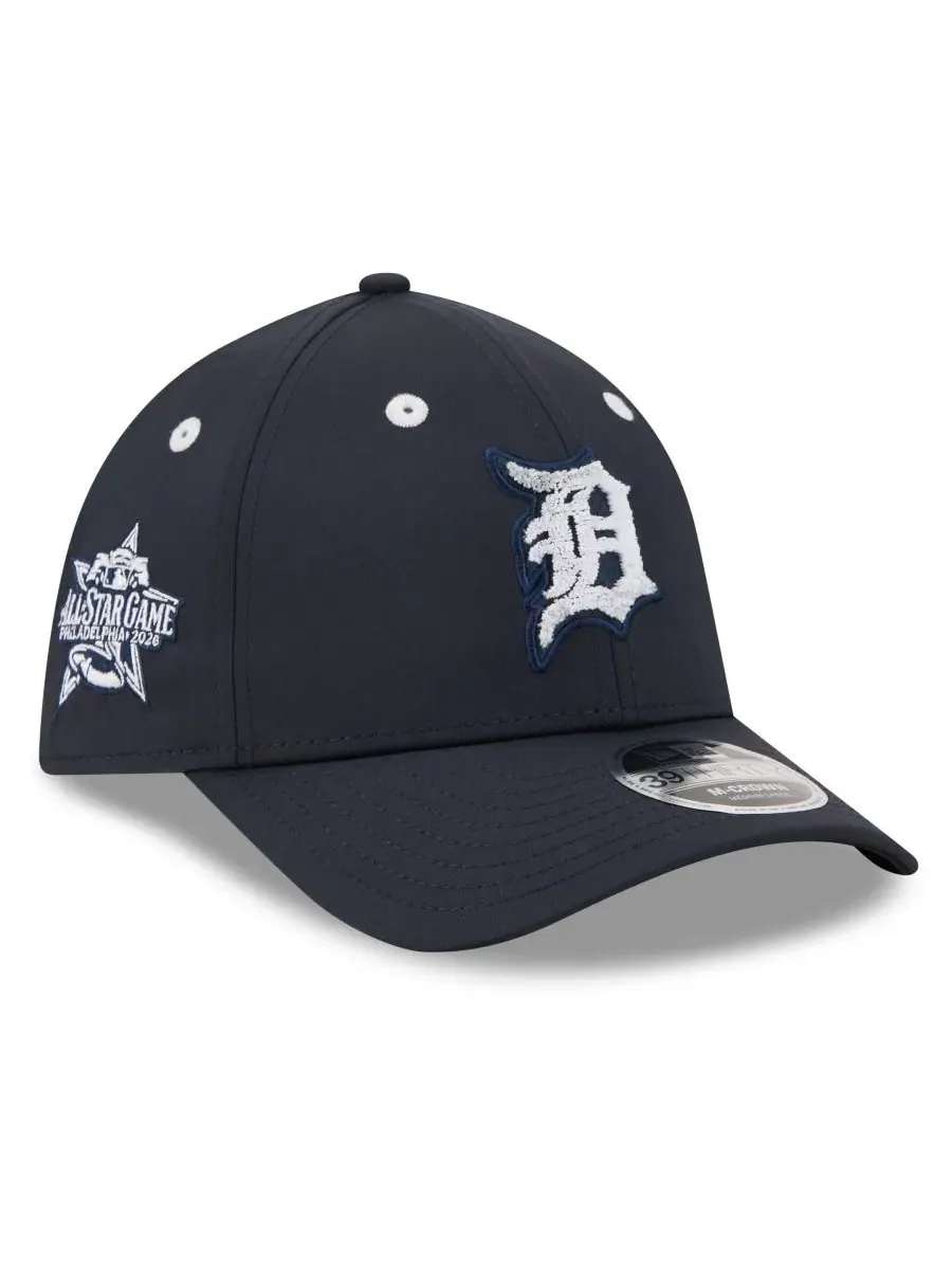Кепка с вышивкой Detroit Tigers, M-Crown Flex Hat New Era — изображение 1 из 5, темно-синий
